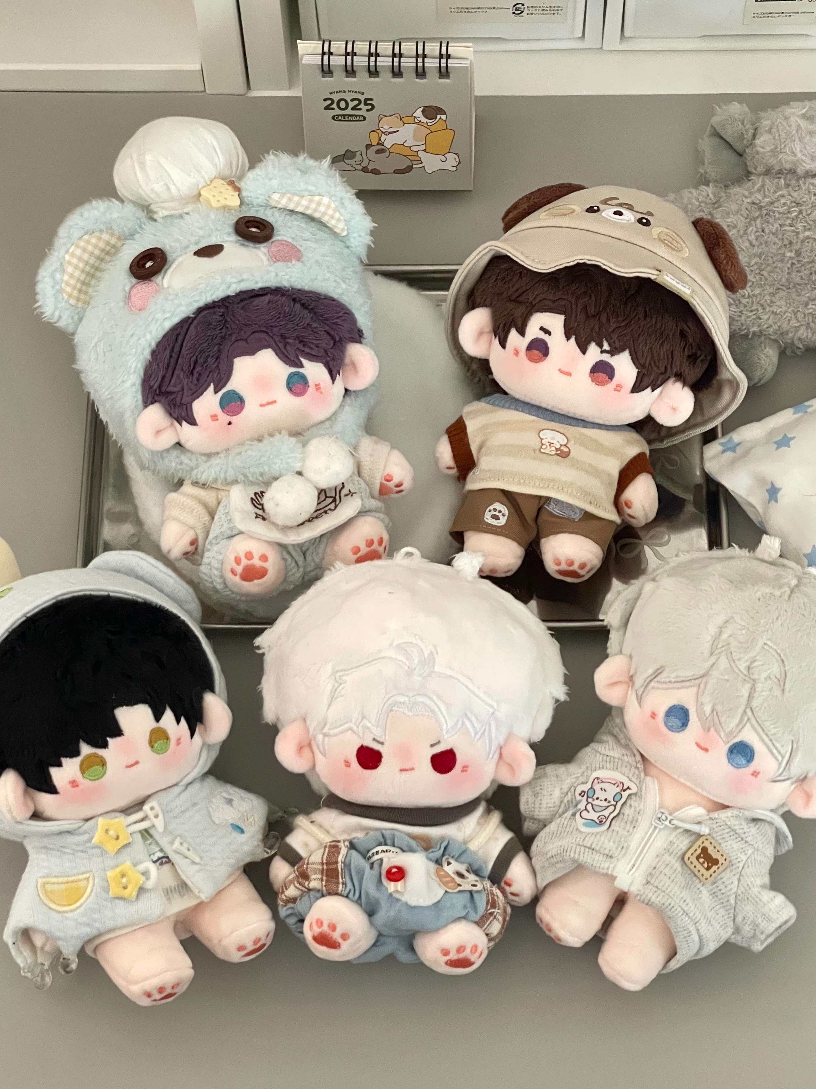 Love and Deepspace Fan-Made 3.94 in Bead-Eye Plush Dolls