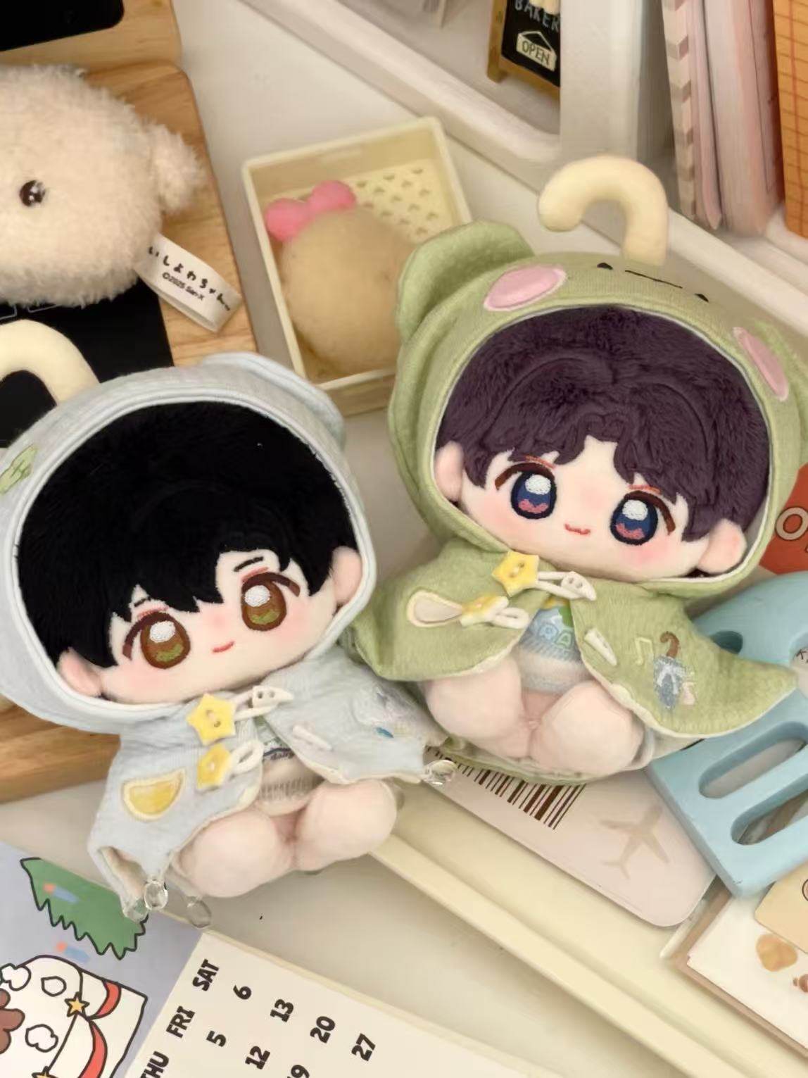 Love and Deepspace Fan-Made 3.94 in Embroidered Plush Dolls