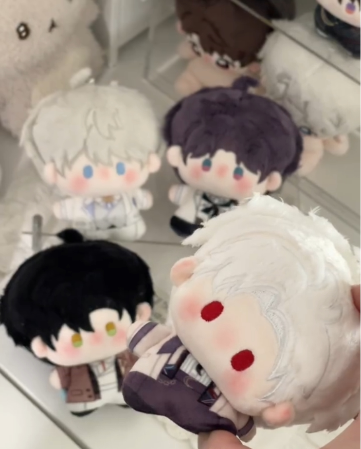 Love and Deepspace Fan-Made 3.94 in Birthday Plush Charms