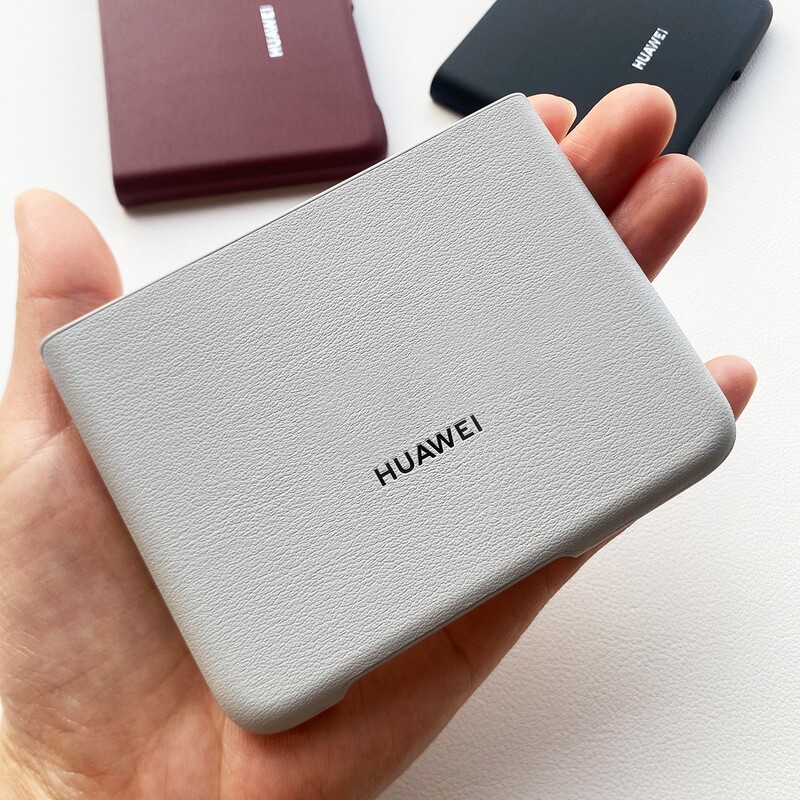 Suitable for Huawei Purax Phone Case, Original Factory Model, Full Edge Protection, Anti-Drop, High-End Business Style, Purax Collector's Edition, Foldable Screen Protective Case, Ultra-Thin, Simple, Unisex, Cooling, Plain Leather Back Cover