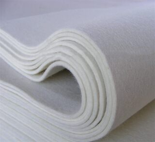 Industrial oil-absorbing felt wool felt high density wear-resistant high temperature polished sheep o felt sound insulation dustproof fine white dense