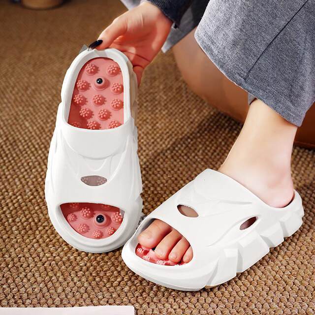 Foot Acupoint Massage Slippers for Women, New Summer Model, Indoor Non-Slip Acupressure Foot Therapy Shoes, Outdoor Wear, Ultra-Comfortable Sandals