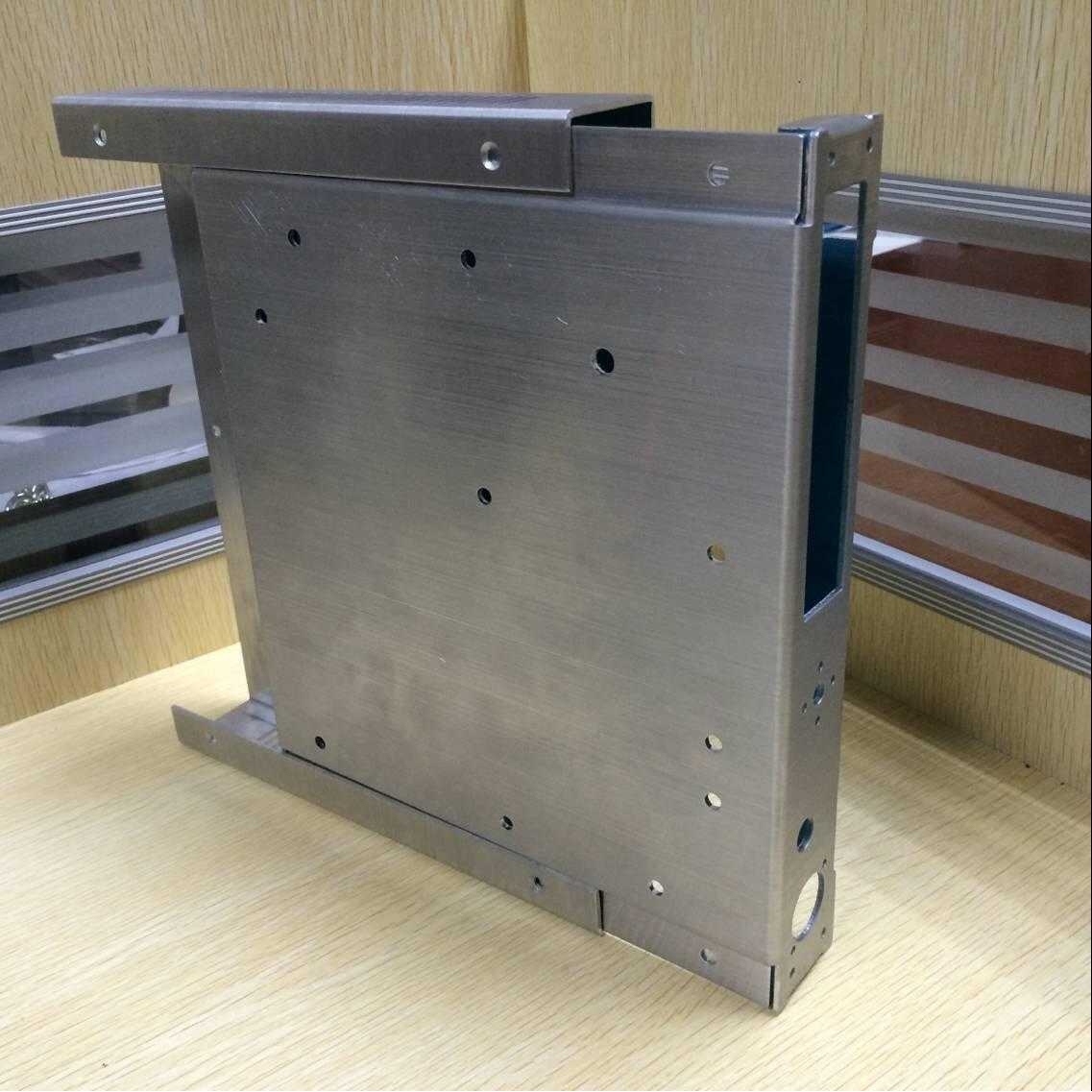 Aluminum alloy shell CNC metal shell CNC hardware accessories industrial chassis cabinet sheet metal bending manufacturer