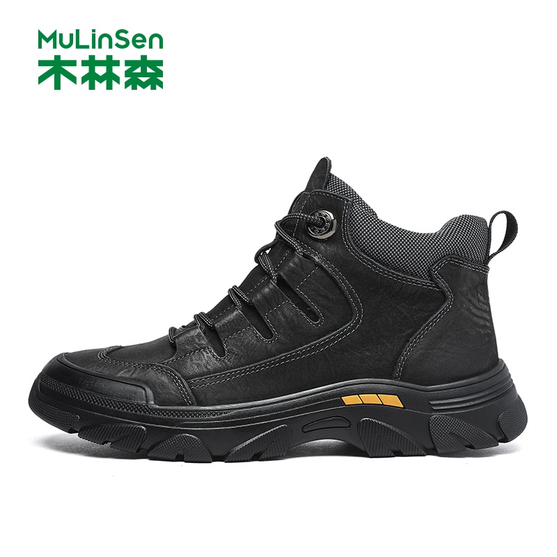 2025秋季木林森男款马丁靴：工装与时尚的完美交融