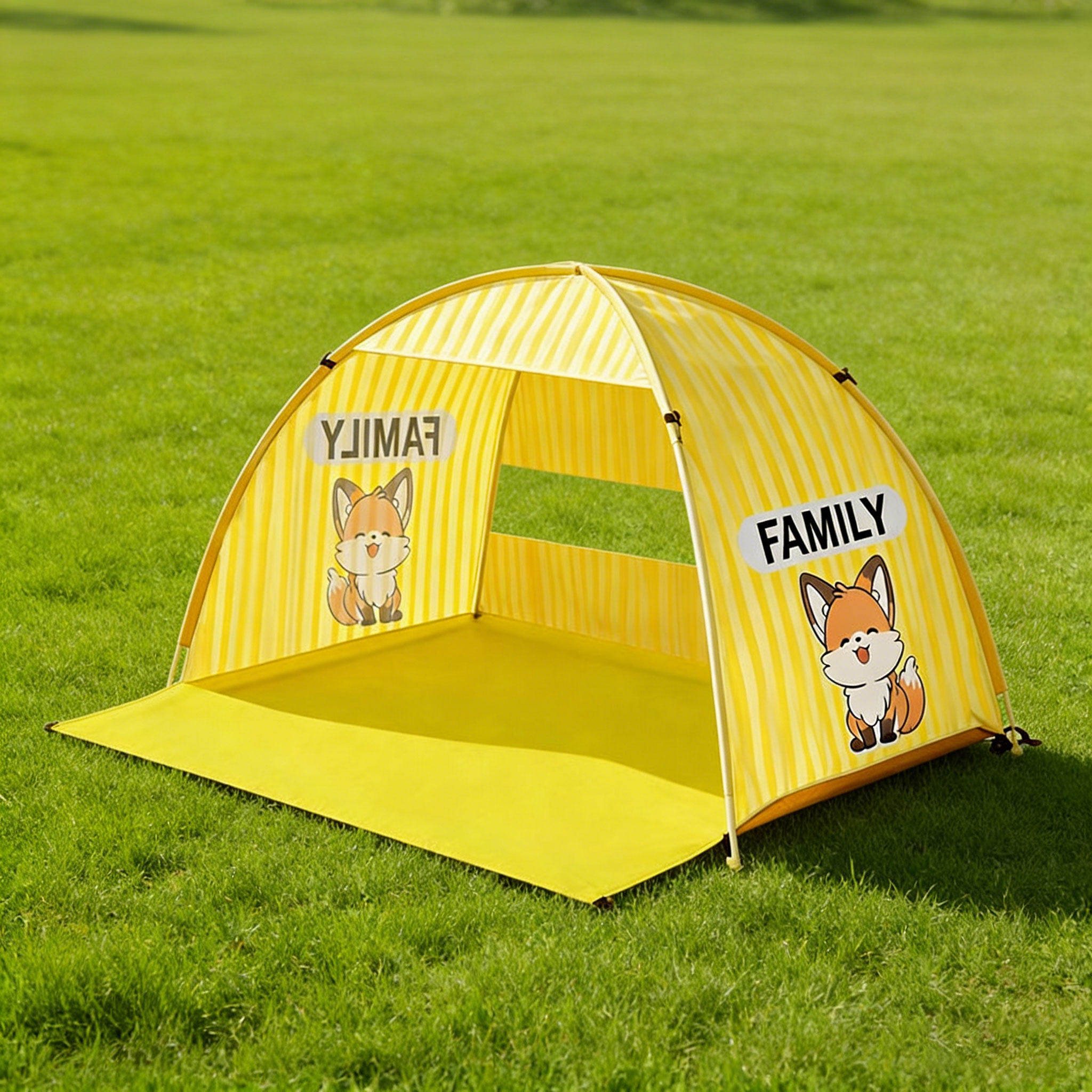 Tent camping, picnic equipment, opening and closing, no need to set up, outdoor beach, children's simple and portable camping