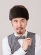 Imported Otter Fur Hat, Mink Fur Hat for Men, Whole Mink Fur Hat for Middle-Aged and Elderly Men, Autumn and Winter Gentleman's Hat for Old Men
