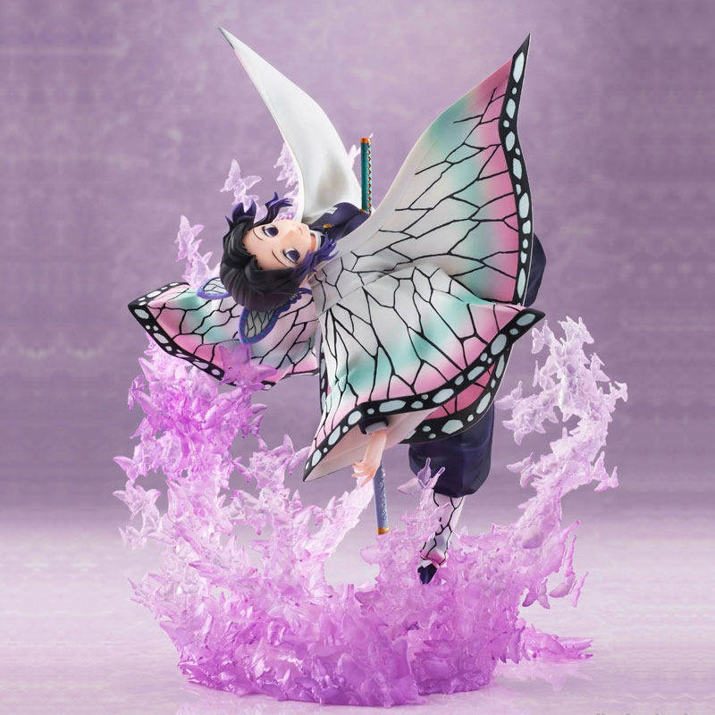 Demon Slayer: Kimetsu No Yaiba Butterfly Nichirin Sword Figure 1/8 Aniplex Insect Pillar Model Tanjirou Nezuko in Stock