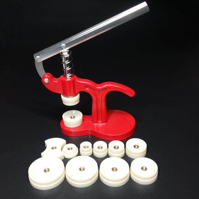 Capping machine, light press, pressure gauge, battery maintenance and replacement, watch tools