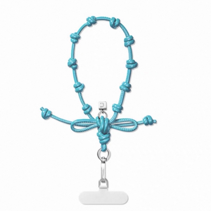 G-Dragon Mint Blue Bow Phone Wrist Strap Phone Chain Lanyard Wrist Strap Celebrity Style Keychain Accessory G-Dragon Mint Blue Bow Phone Wrist Strap Phone Chain Lanyard Wrist Strap Celebrity Style Keychain Accessory