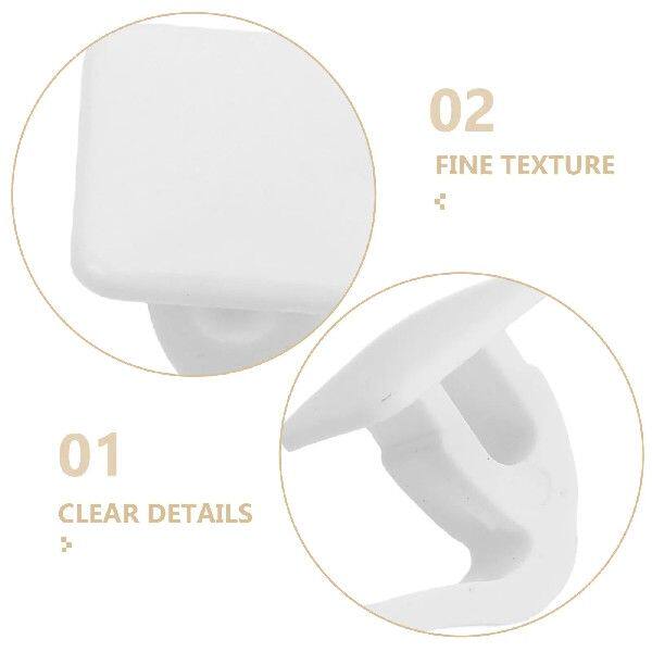 10Pcs Radiator Clips Heater Cover Support Radiator Access