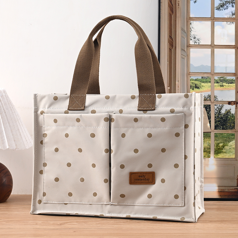 Winter New Handbag for Women, Large-Capacity Commuter Tote Bag, Computer Bag, A4 Document Bag, Work and Outing Bag