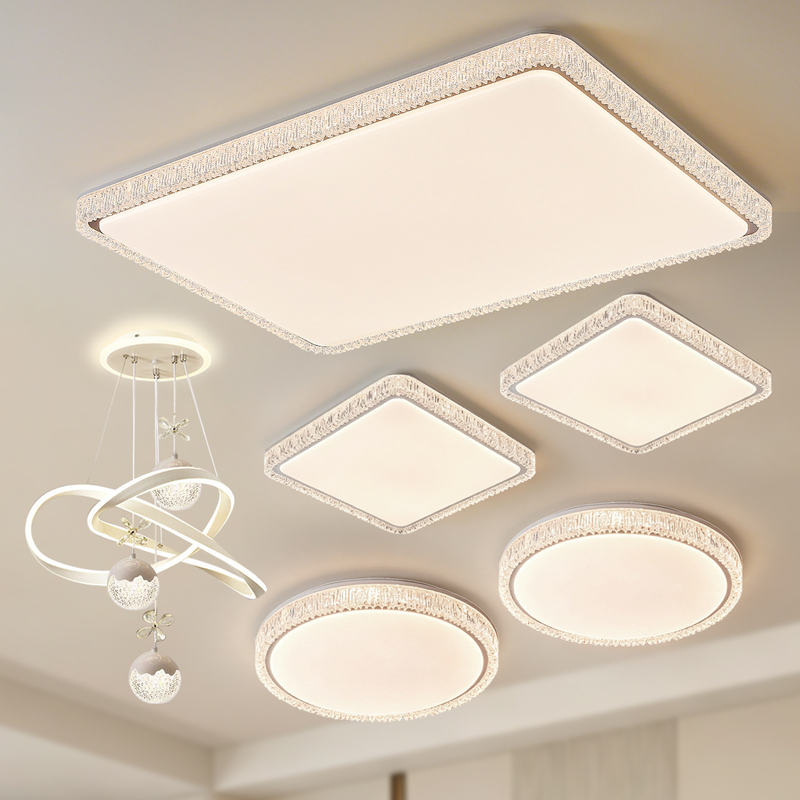 Italian-Style Living Room Ceiling Lamp, Modern, Simple, Light Luxury, High-End, Full-Spectrum Eye Protection, Master Bedroom Ceiling Lamp, Room Lamp Italian-Style Living Room Ceiling Lamp, Modern, Simple, Light Luxury, High-End, Full-Spectrum Eye Protection, Master Bedroom Ceiling Lamp, Room Lamp