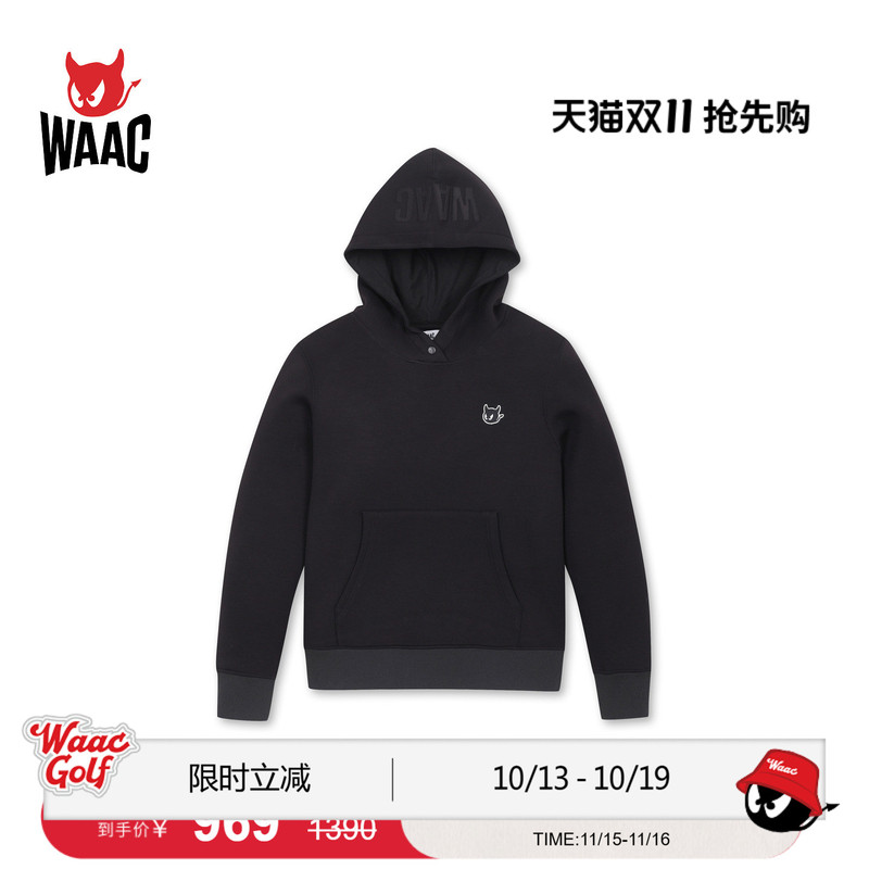 Waac Little Devil Official Women's Golf Clothing Hooded Sweatshirt