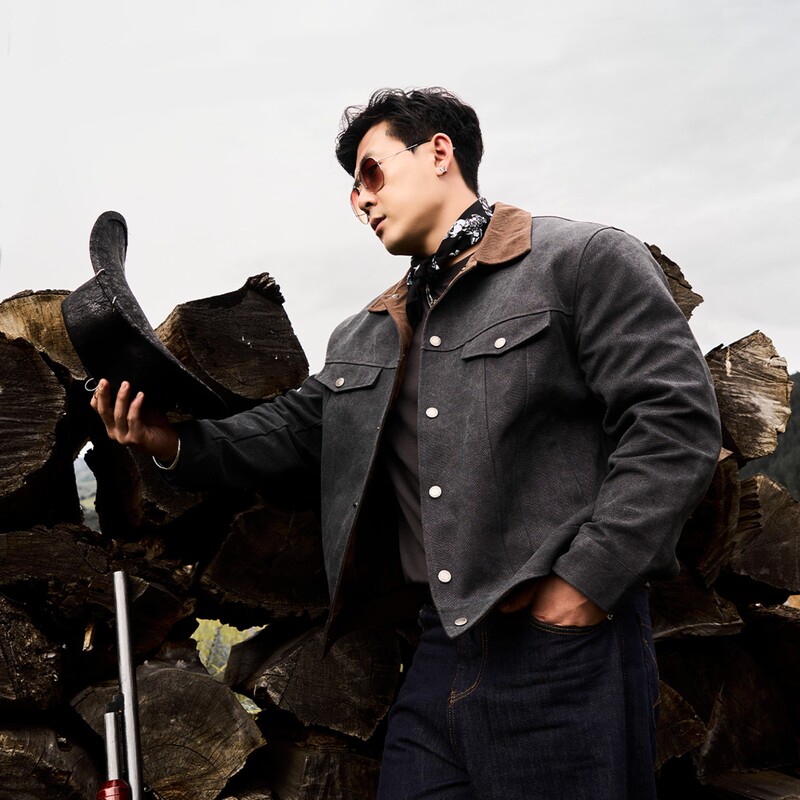 Mpa [Three Musketeers] American-Style Autumn and Winter Retro Workwear Lapel Jacket with Contrasting Colors, Hardcore Men's Windproof Jacket