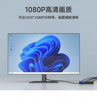 迈拓矩M-15-4CF VGA切换器4进1出四进一出电脑监控影片主机接显示