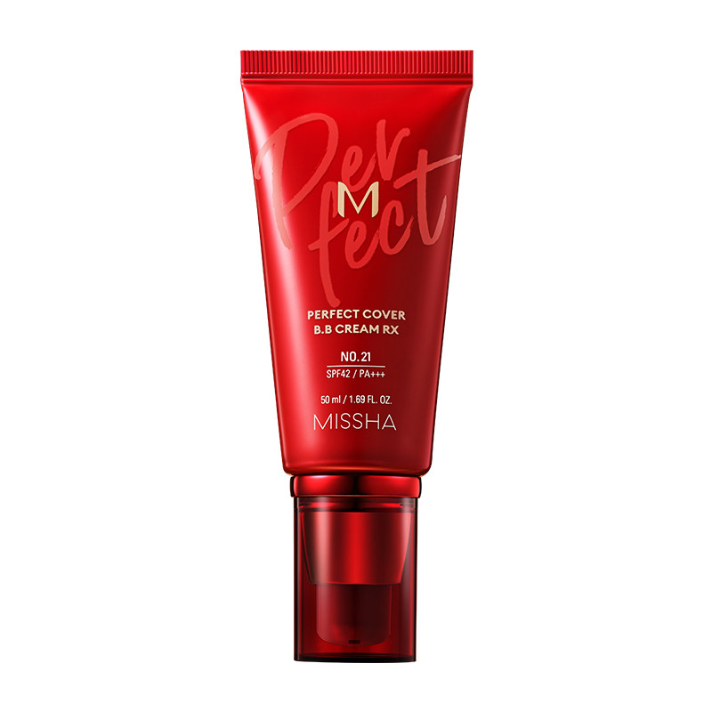 谜尚大红bb霜遮瑕美白防晒保湿持久不脱妆油皮干皮适用官方2支