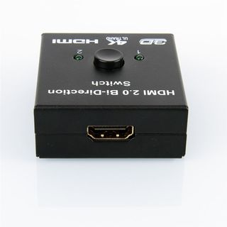 DMI分配器影音切换器一分二4K高清二进一出电视机2进1显示器一拖