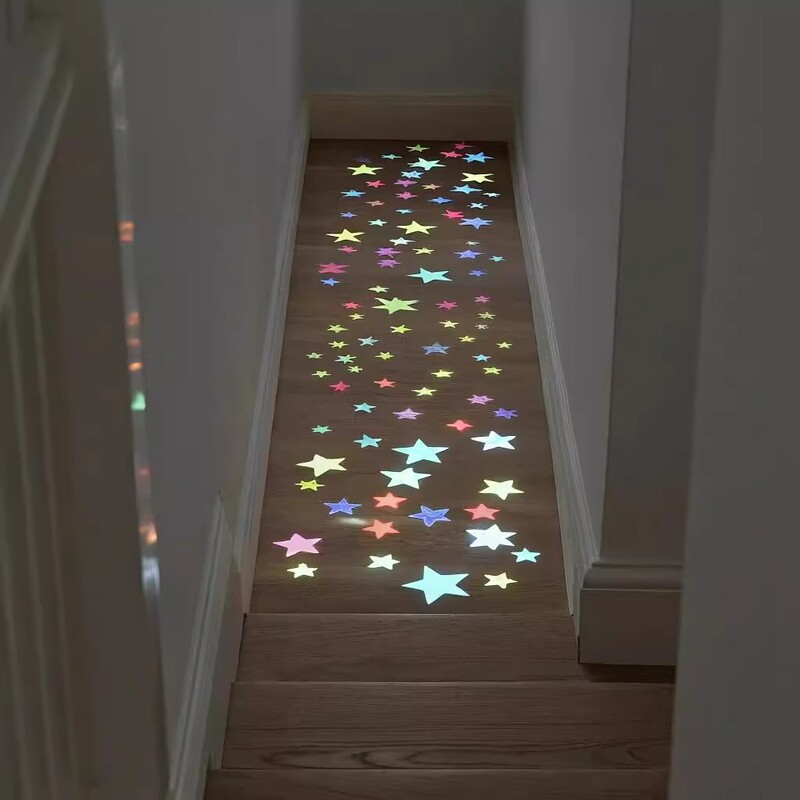 Glow-In-The-Dark Star Wall Stickers, Star Stickers, Moon 3D Wall Stickers, DIY Decoration, Bedroom Renovation, Dormitory Decoration