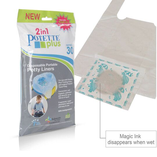 potettegplus儿童马桶清洁袋尿袋一次应急尿通用移动马桶专用垃圾