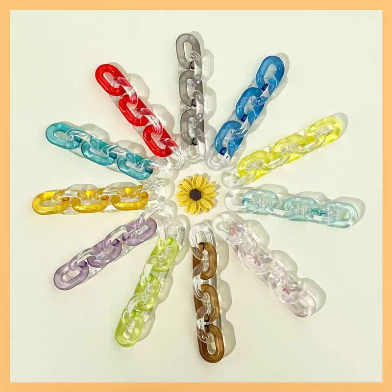 Dry and Wet Separation Shower Curtain Extension Clip 2026 New Model Acrylic Sturdy Curtain Extension Hook Translucent Chain