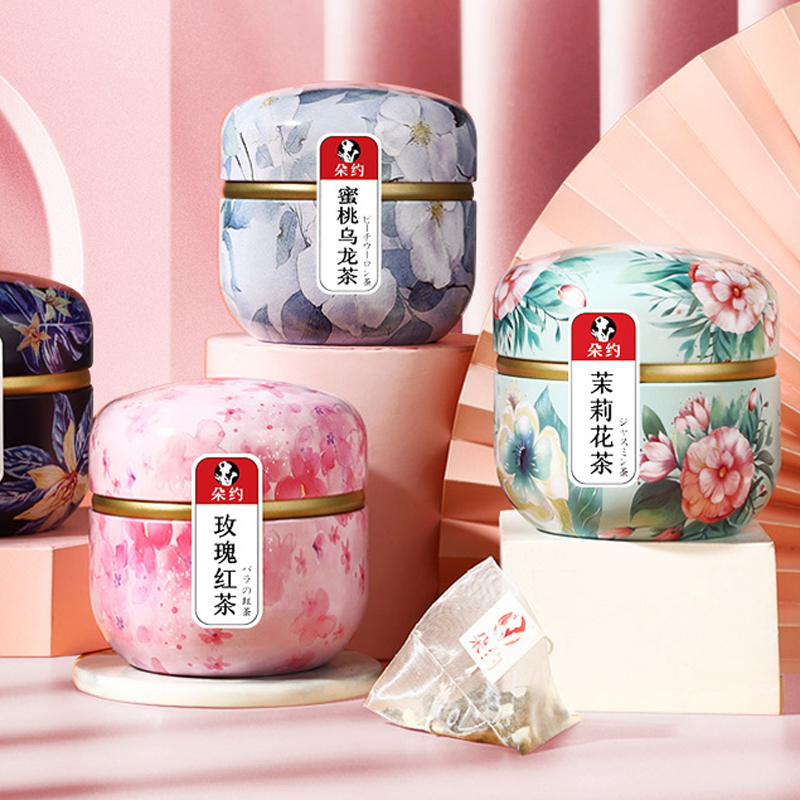 【朵约】蜜桃乌龙茶茉莉花茶15包