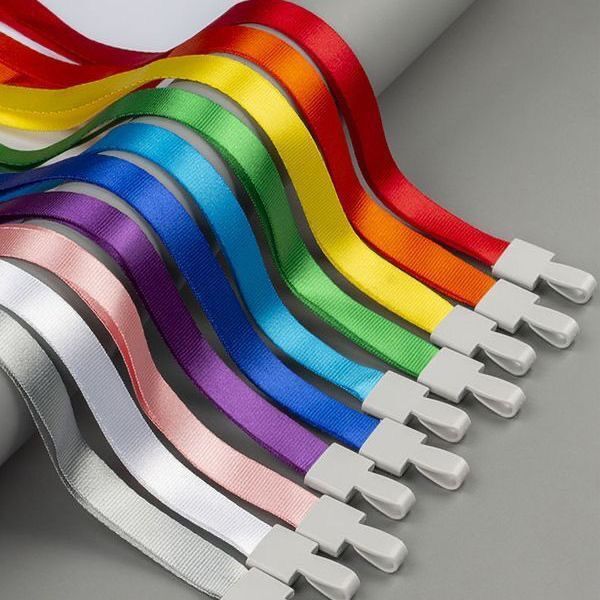 Plastic Integrated Buckle Student Lanyard Id Card Badge Rope Id Holder Lanyard 1.5cm Card Holder Hanging Rope Colorful Plastic Integrated Buckle Student Lanyard Id Card Badge Rope Id Holder Lanyard 1.5cm Card Holder Hanging Rope Colorful