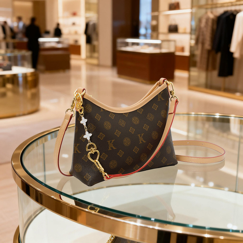 European and American Lv;Q High-End Luxury Brand Tote Bag for Women 2026 New Model Original High-Quality Replica Shoulder Crossbody Bag