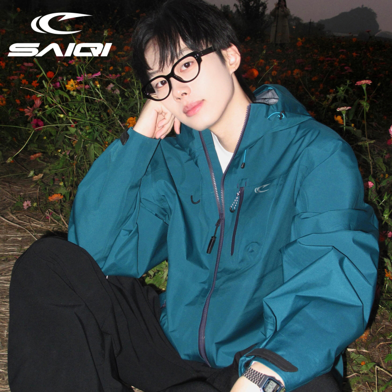 Saiqi Three-In-One Jacket for Men 2026 New Outdoor Windproof and Waterproof Youth Cool Style Jacket Saiqi Three-In-One Jacket for Men 2026 New Outdoor Windproof and Waterproof Youth Cool Style Jacket