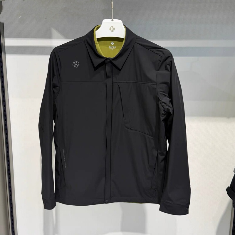 [New Product] Rap1D0 Same Style as in the Store, Summer 26 Men's O-Line Shirt Collar Cool-Touch Long-Sleeve Jacket