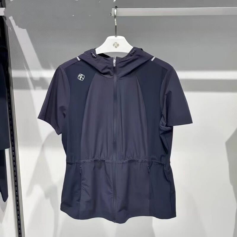 Rap1D0 Ruibi Official Store Same Style Spring and Summer Women's Cool Sun-Protective Upf50+ Hooded Cardigan Short-Sleeve Jacket Rap1D0 Ruibi Official Store Same Style Spring and Summer Women's Cool Sun-Protective Upf50+ Hooded Cardigan Short-Sleeve Jacket