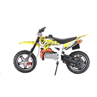 厂家直销新款赛车山地扒鸡越野摩托车49cc迷你加汽燃油小型摩托车