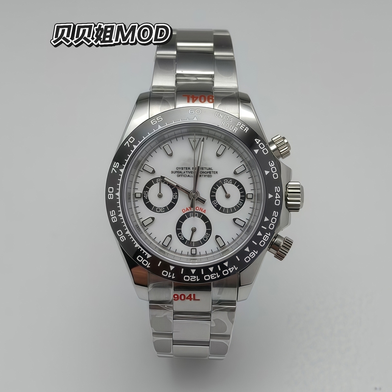 Classic Men's Quartz Chronograph Watch 39mm Enamel Dial Sapphire Glass Equipped with Vk63 Movement Classic Men's Quartz Chronograph Watch 39mm Enamel Dial Sapphire Glass Equipped with Vk63 Movement