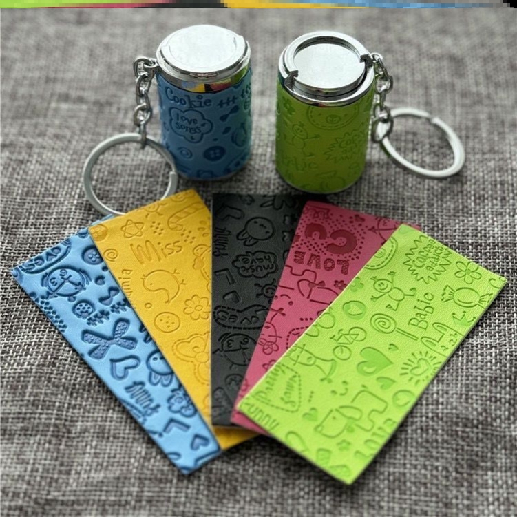 Coin Piggy Bank Creative Multifunctional Keychain Coin Holder Small Portable Student Keyring Pendant