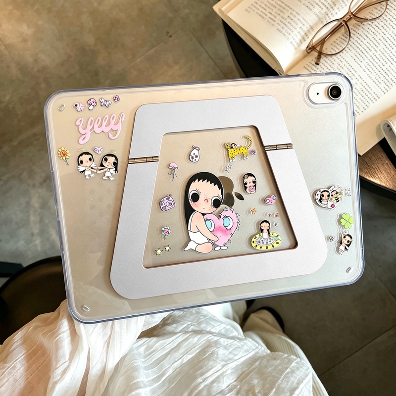 Yuyuy Protective Case for Apple iPad 11 Tablet, iPad Mini 7/6 Acrylic Pivot Case, 2026 Model, iPad Pro Protective Case, Air 8/7 Transparent, 9Th/10Th Generation, 11inch Mini 5/4 Yuyuy Protective Case for Apple iPad 11 Tablet, iPad Mini 7/6 Acrylic Pivot Case, 2026 Model, iPad Pro Protective Case, Air 8/7 Transparent, 9Th/10Th Generation, 11inch Mini 5/4