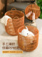 Dirty Laundry Basket, Dirty Clothes Storage Basket, Plush Toy Storage Basket, Hotel Home Bathroom Laundry Basket