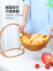 Imitation Rattan Fruit Basket, Household Fruit Tray Storage Basket, Living Room Storage Rack, Trendy Creative Pet Cat Bed