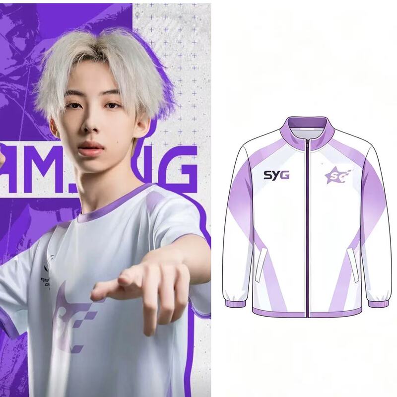 2026 New Model Delta Fire League Summer Game Syg Same Style Team Uniform Jacket E-Sports Competition Long Sleeve