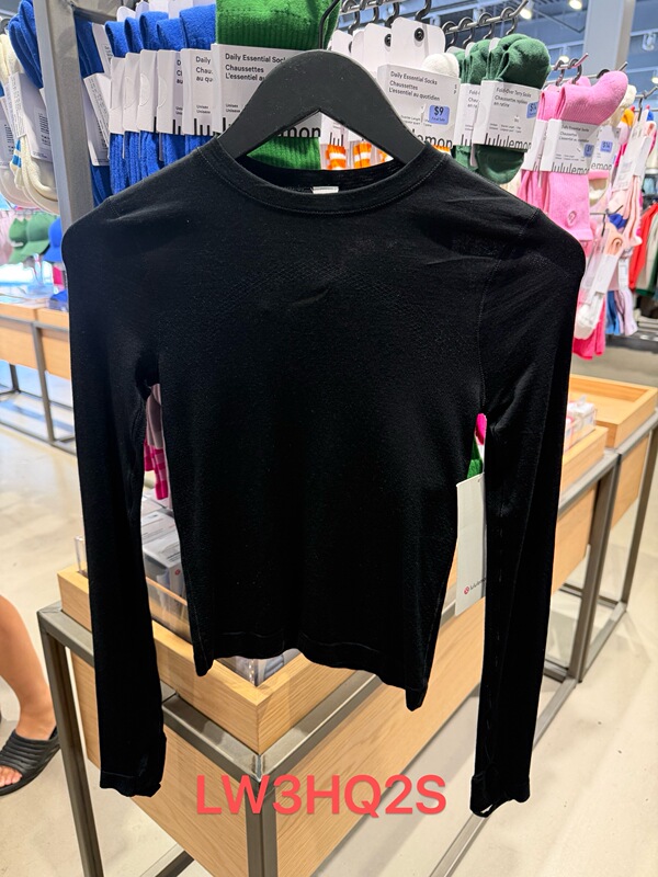 399 Lululemon Swiftlywoollongsleeve Wool-Blend Long-Sleeve Top