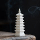 Ceramic handicrafts small ornaments home gardening landscaping retro decoration accessories matching building Wenchang Tower