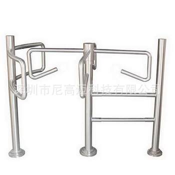 High-quality spot door-to-door exit passenger station scenic area revolving access control stainless steel half three-roller turnstile
