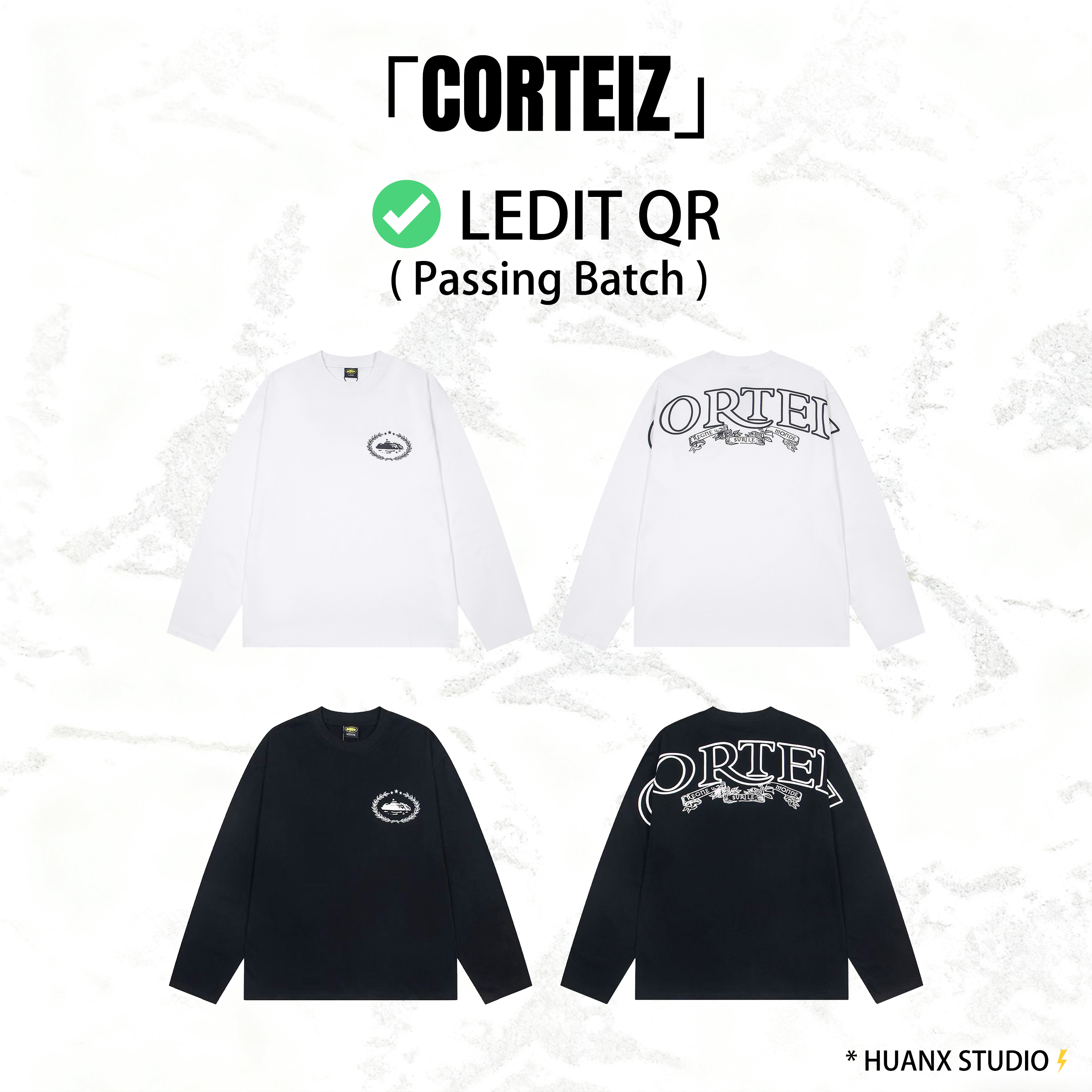Плотная футболка с длинными рукавами Corteiz Royale Heavyweight "Alcatraz Long Sleeve"