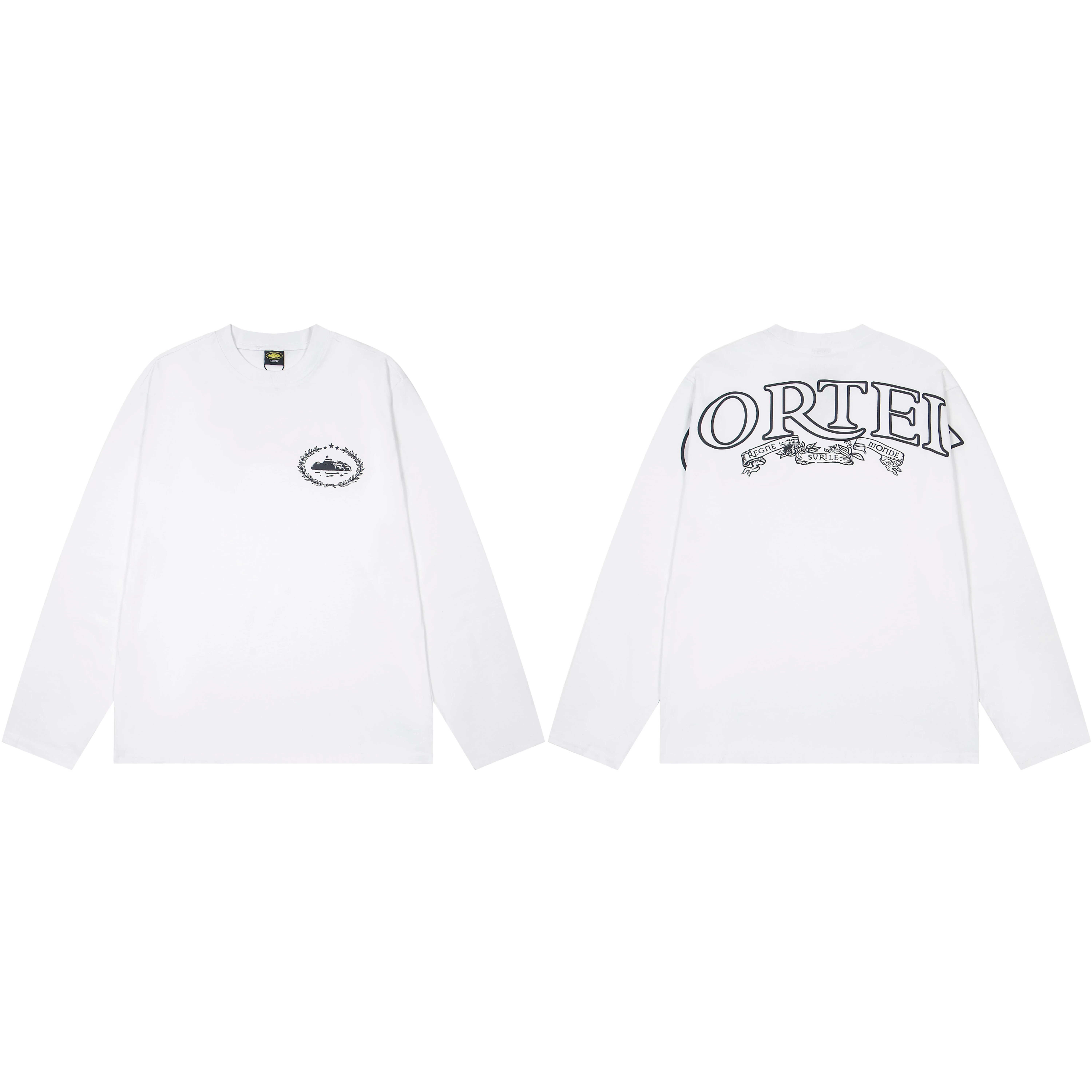 Плотная футболка с длинными рукавами Corteiz Royale Heavyweight "Alcatraz Long Sleeve"