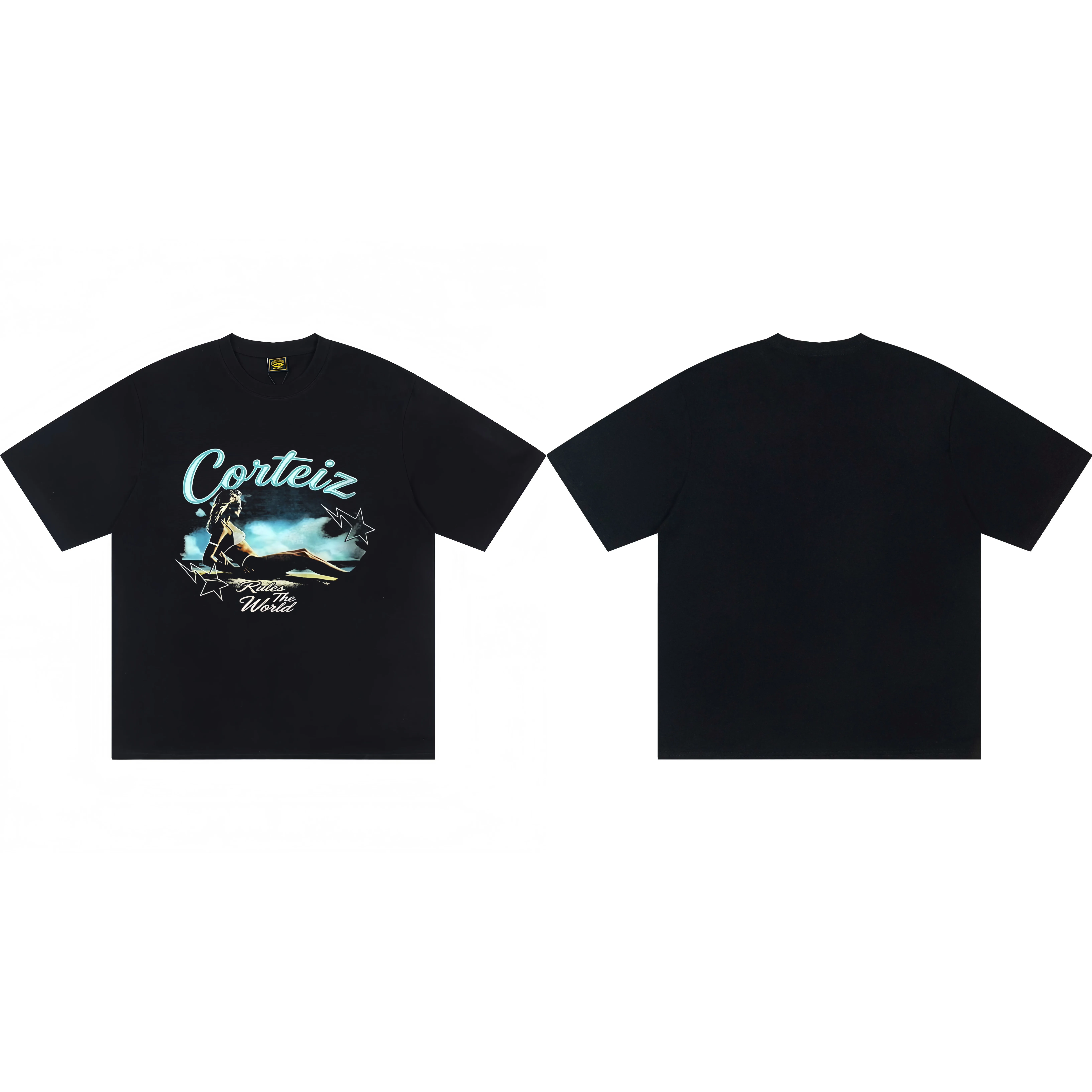 Футболка Corteiz X BBK Alcatraz Tee "Alcatraz Short Sleeve"