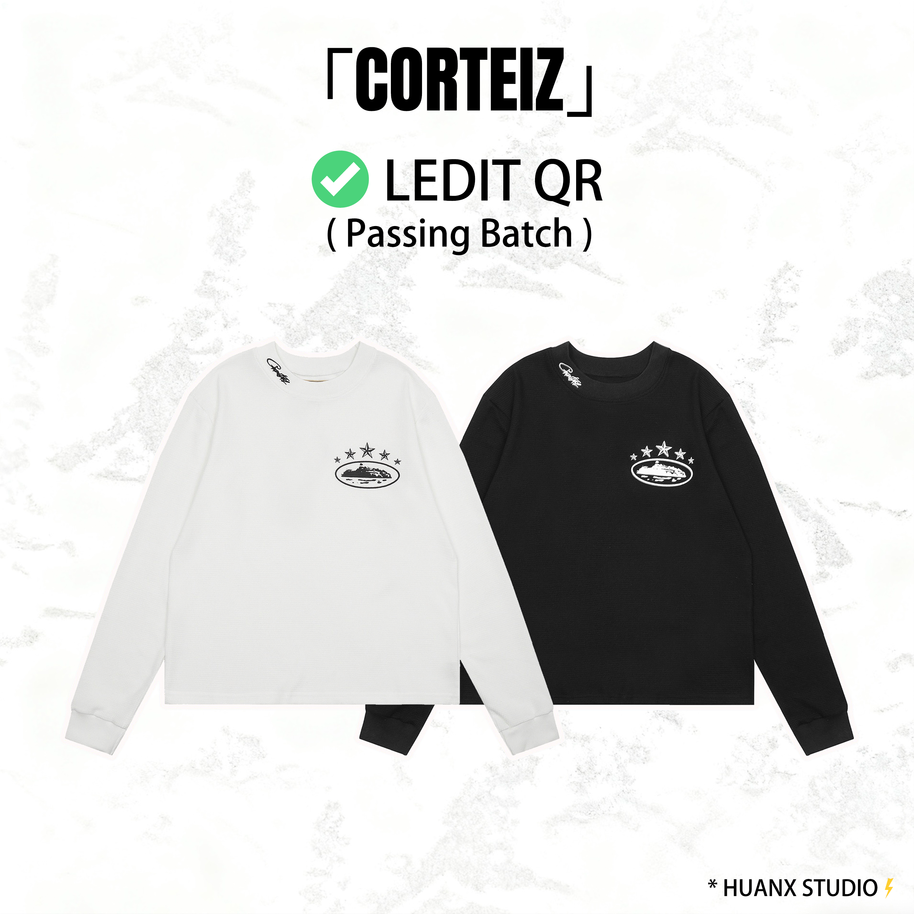 CORTEIZ 5 star Waffle long sleeve「恶魔岛五周年华夫格长袖」