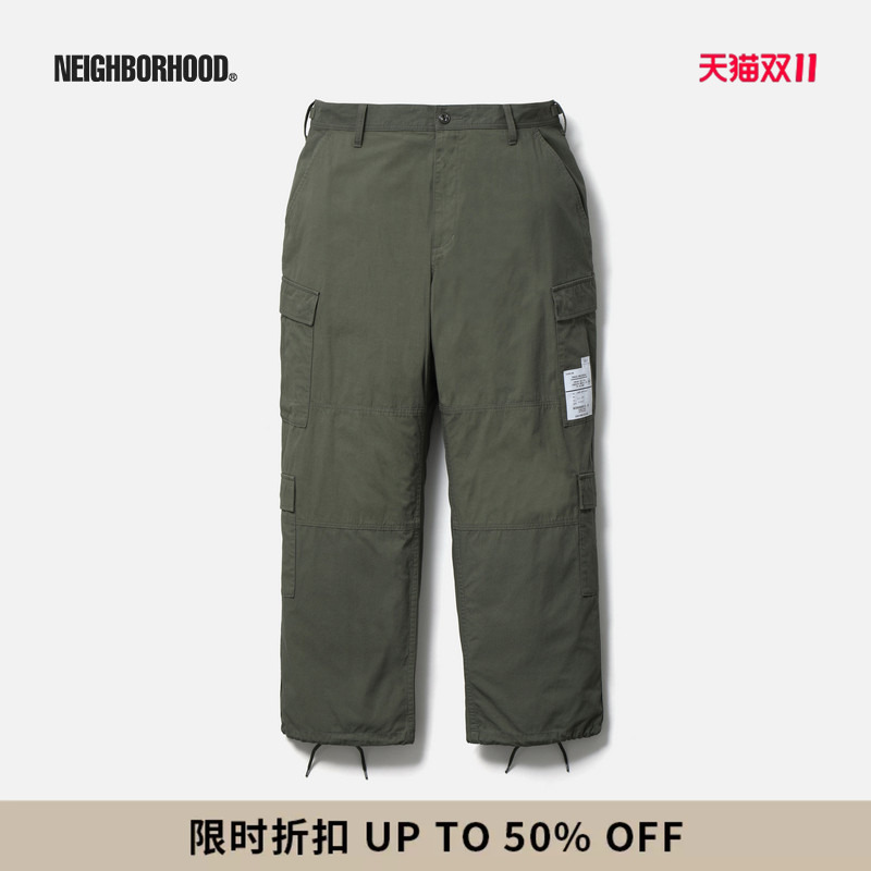 Neighborhood Multi-Pocket Straight-Leg Workwear Casual Pants 2026 New Men's Clothing Nbhd