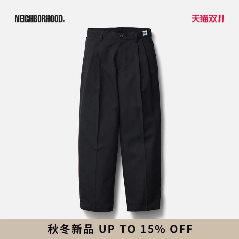 Neighborhood Retro Label Plaid Casual Pants 2026 New Autumn Men's Clothing Nbhd