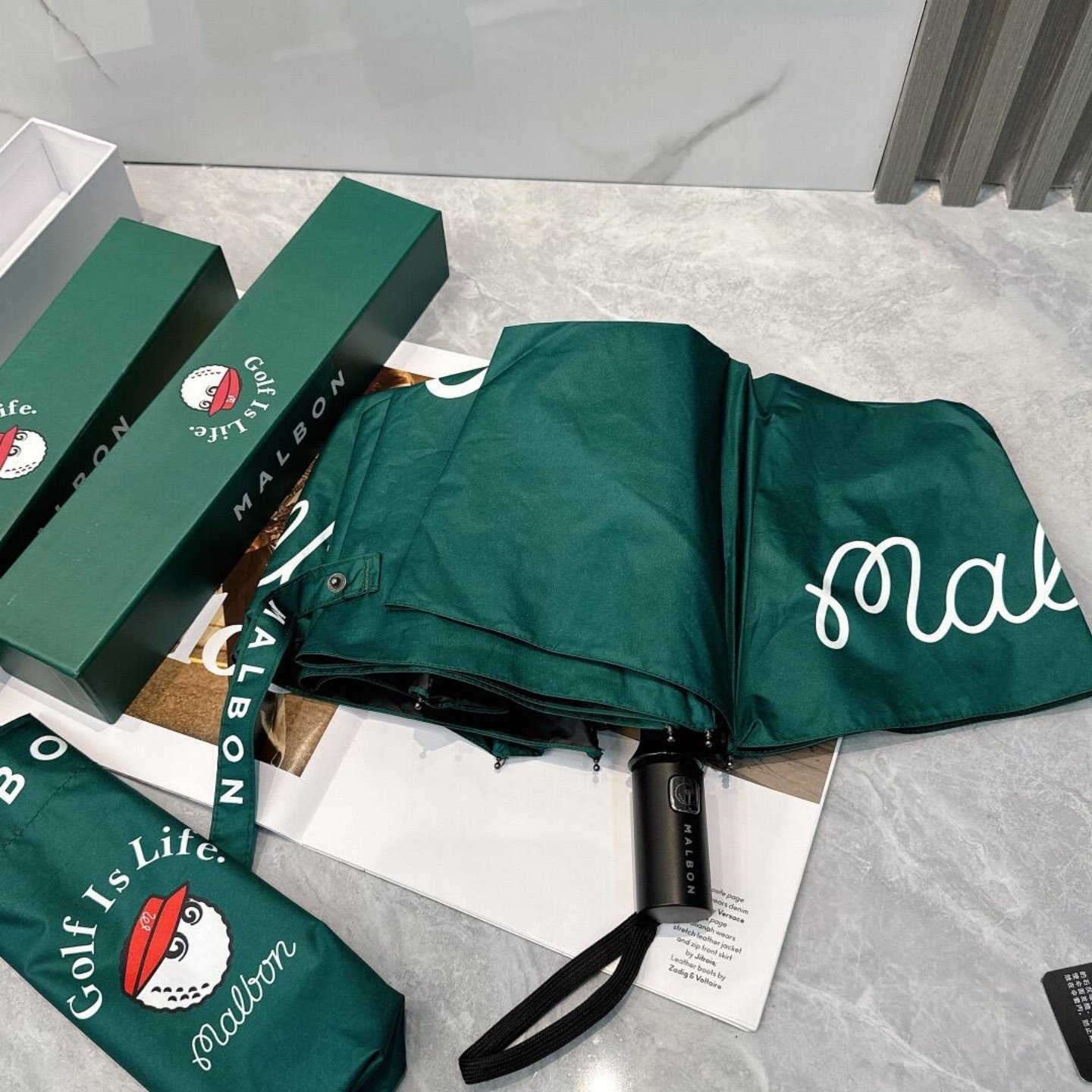 A must buy for 25 years! malbon golf sun protection umbrella