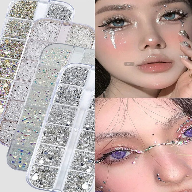 Eye Makeup, Sparkling Diamonds, Tear Diamonds, Face Stickers, Pearl Stage Makeup, Children's Makeup, Face Stickers, Sparkling Diamonds, Crystal Crushed Diamonds Eye Makeup, Sparkling Diamonds, Tear Diamonds, Face Stickers, Pearl Stage Makeup, Children's Makeup, Face Stickers, Sparkling Diamonds, Crystal Crushed Diamonds