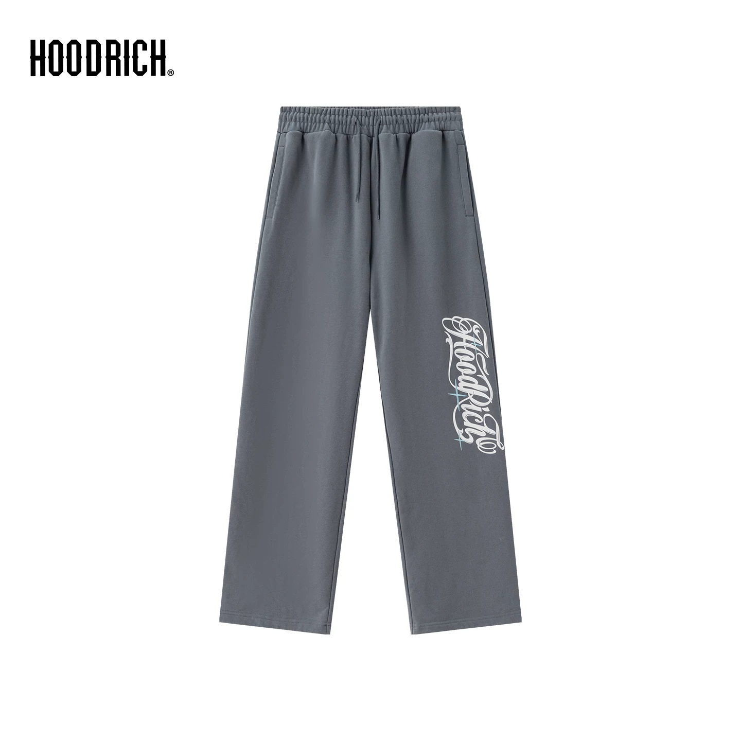 HOODRICH Retro брюки для отдыха, свободный прямой крой, американский стиль, шнурок