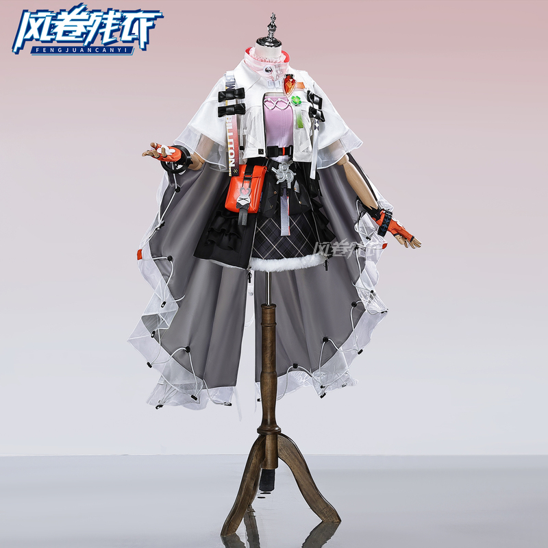 Arknights Cosplay Shanbi Cosplay Game Character Two-Dimensional Costume Anime Convention Full Set Arknights Cosplay Shanbi Cosplay Game Character Two-Dimensional Costume Anime Convention Full Set